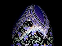 Nightshade - Solanum dulcamara Ukrainian Easter Egg Pysanky By So Jeo : pysanky pysanka ukrainian easter egg batik art sojeo florals flowers birds stars trees vines blooms buds bluebird owl art sojeo so jeo eggshell egg shell blown decoration ivy garden rainbow rosie posy nightshad victorian trees etched brown chicken eggs turkey